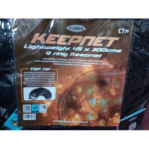 Aldi / Fladen fishing keep net (unwanted gift - never used)