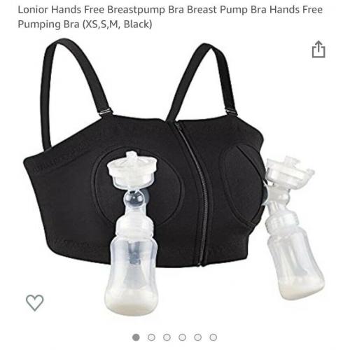 Handsfree breastpump bra
