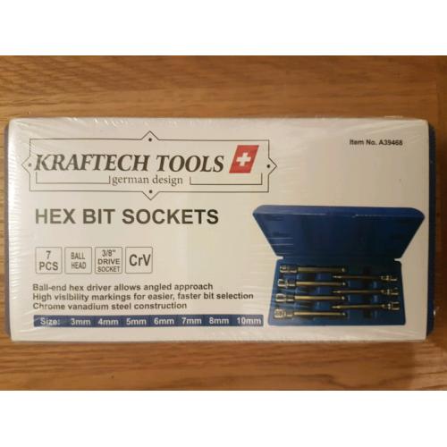 Hex bit sockets