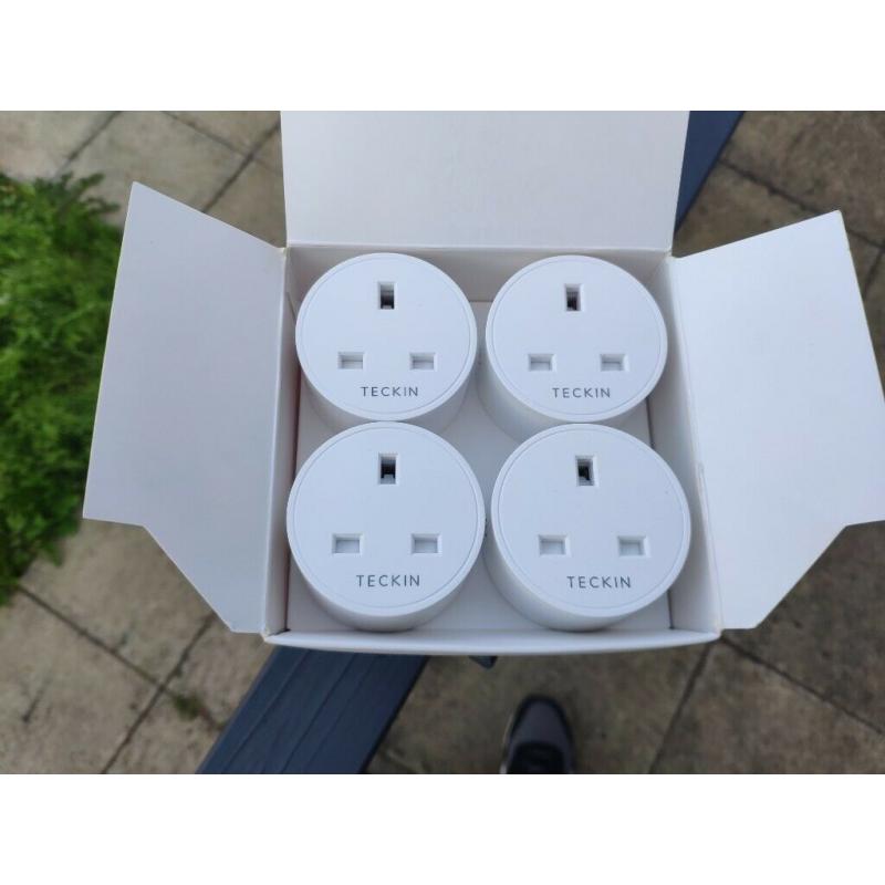 Smart Plug TECKIN Smart Sockets 13A Works with Alexa Google Home, No Hub Required