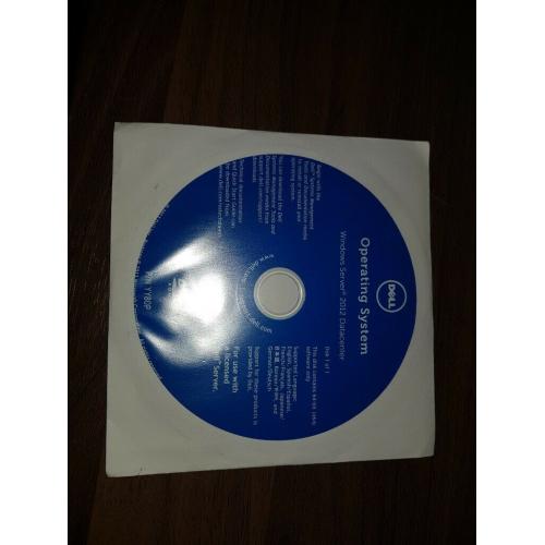 NEW/ SEALED Dell Operating System Windows Server 2012 Datacenter x64 Disc Only / OBO