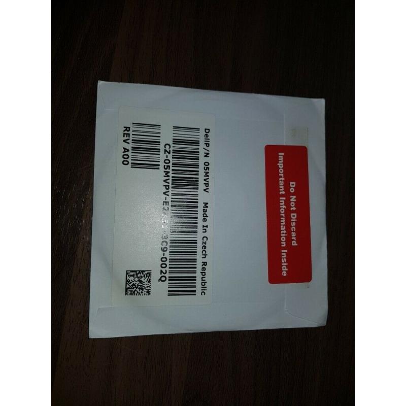 NEW/ SEALED Dell Operating System Windows Server 2012 Datacenter x64 Disc Only / OBO