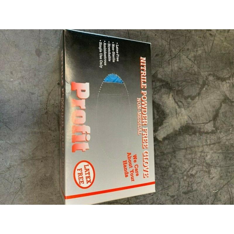 Top Glove Nitrile Disposable Powder FREE Blue Gloves Small!!!