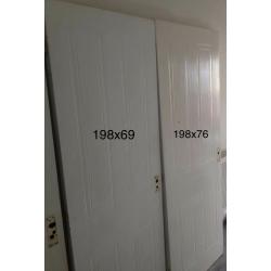 Huge collection (3) of internal doors in different styles & sizes.