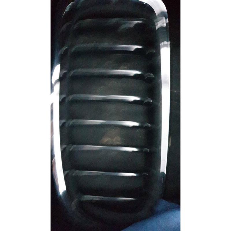 Bmw 3 series m sport oem chrome silver bonnet grills grill 2010 + m sport performance