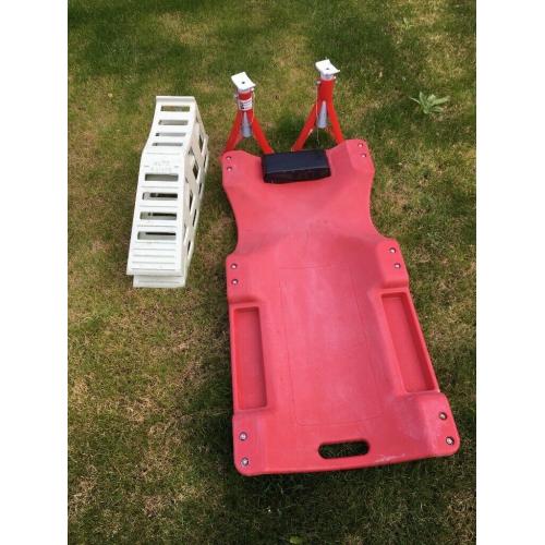 Garage equipment for sale.