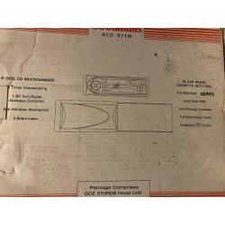 Goodmans Car CD changer and head unit
