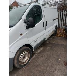 Breaking Renault Trafic 2.0dci, 2007reg, Vehicle