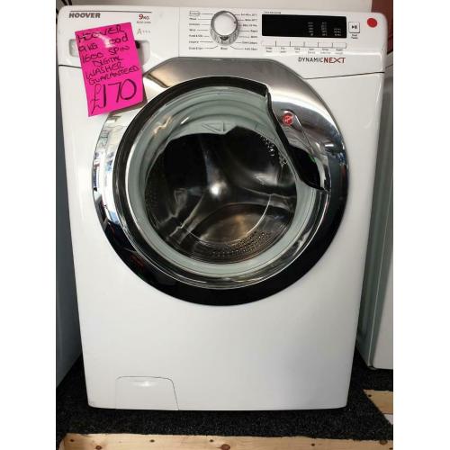 Hoover 9kg load 1600 spin digital washing machine