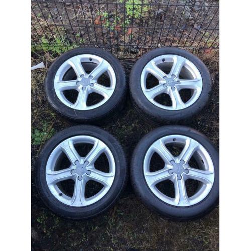 17 inch Genuine Alloy Wheels. 17"