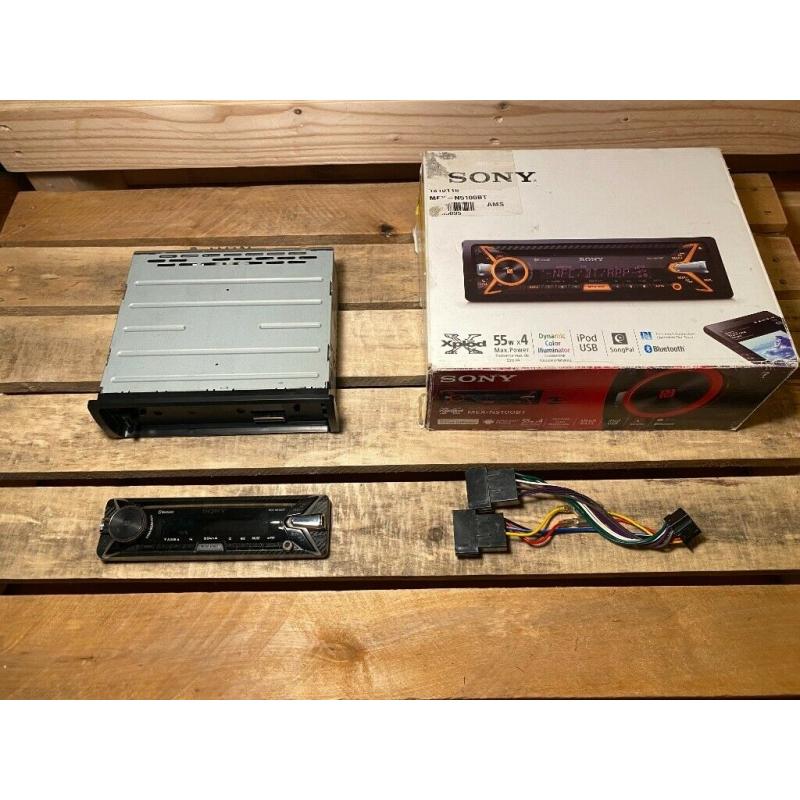 Bluetooth Car Stereo SONY MEX-n5100bt with USB/AUX head unit
