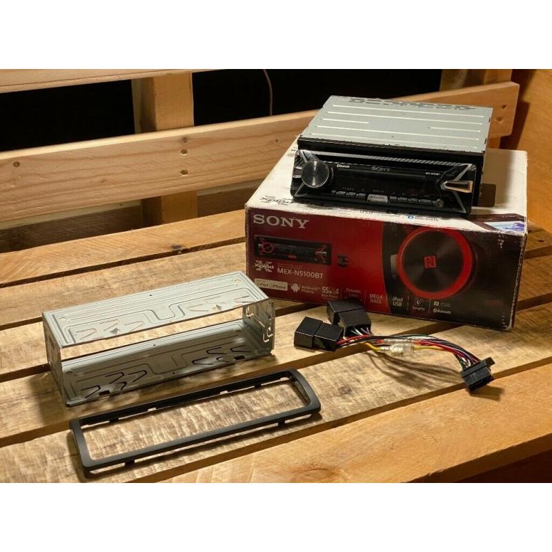 Bluetooth Car Stereo SONY MEX-n5100bt with USB/AUX head unit
