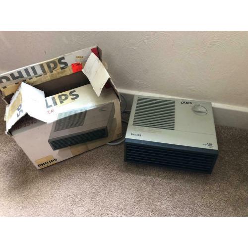 Philips 2kW Portable Fan Heater Hot & Cold HD3340