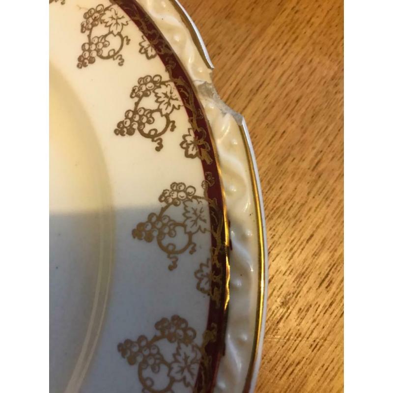 Weatherby Hanley England royal falcon ware set