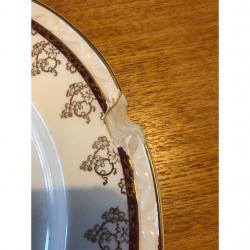 Weatherby Hanley England royal falcon ware set