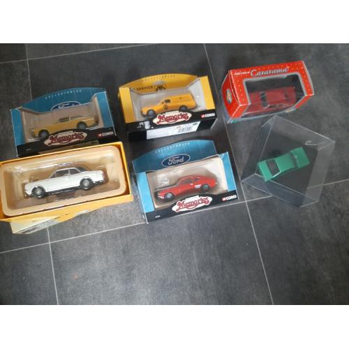 6 Old Ford models 1:43