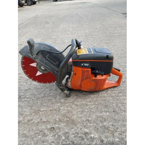 HUSQVARNA K760 2 STROKE PETROL CUT OFF STIHL SAW (c/w Diamond Blade)