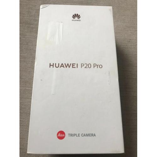Huawei P20 Pro 128gb Black 40MP Camera- Unlocked with box