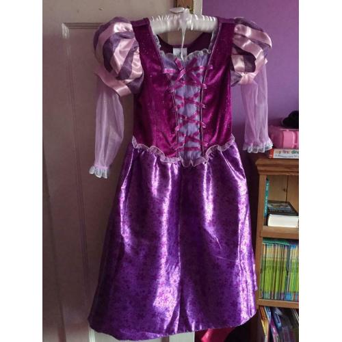 Disney rapunzel dress and shoes