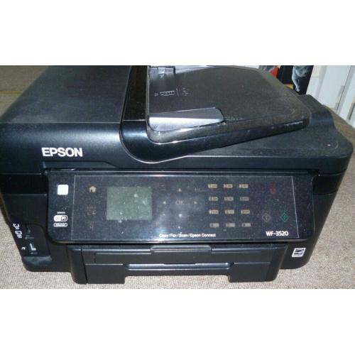 Epson Wf 3520 printer.