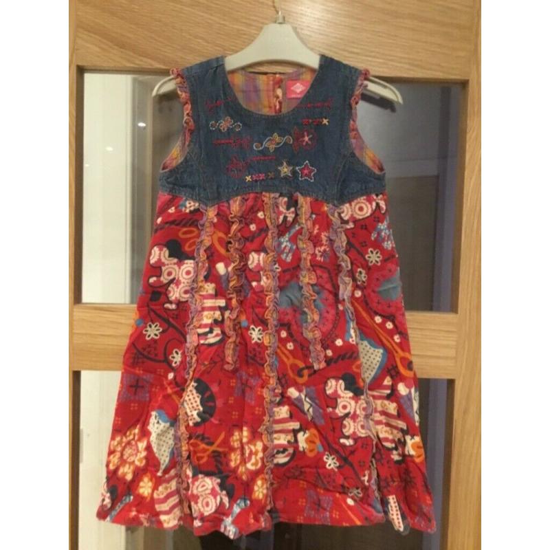 Oilily girls dress age 7-8