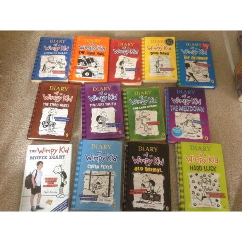 Diary of a Wimpy Kid books!
