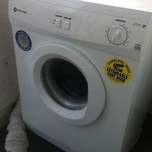33 Whiteknight 44AW 6kg White Vented Tumble Dryer 1YEAR WARRANTY FREE DELIVERY