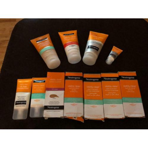 Neutrogena Visibly Clear products - Brand New