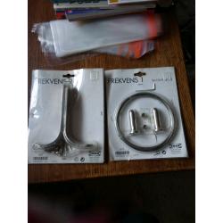IKEA curtain wire accessories ?4 the lot