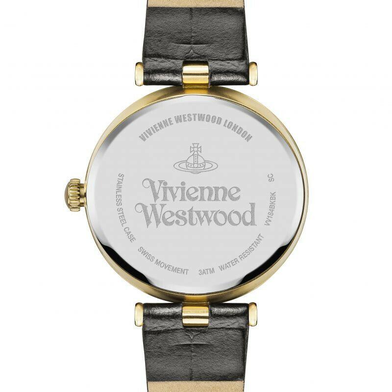Vivienne Westwood Belgravia leather strap ladies watch VV184BKBK