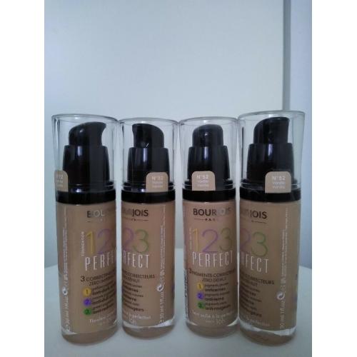 New and sealed Bourjois 123 foundation 52 Vanilla & 53 Light Beige