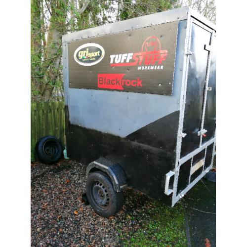 Box trailer 6 by 4. By 6 ft high inside