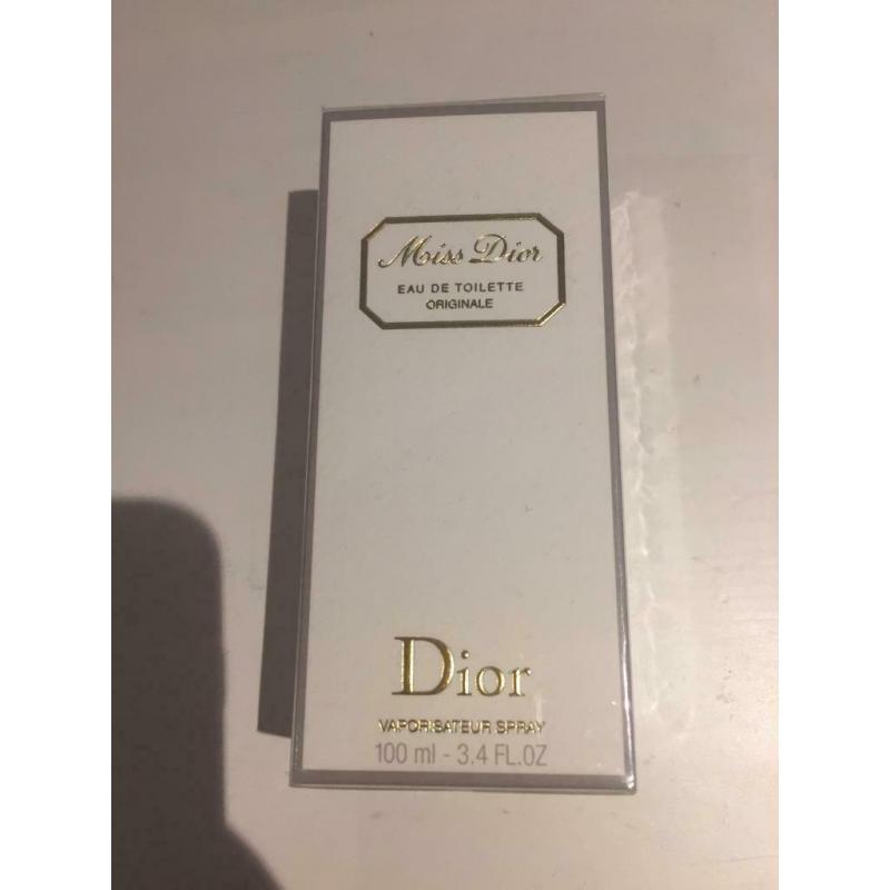 Miss Dior originale Eau de Toilette 100Ml new in wrapper