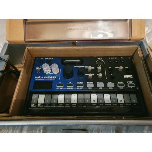 Korg Volca Nubass and new Dust cover
