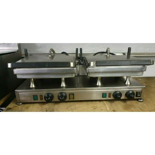 Takeaway Cafe Silesia Velox Double Contact Grill SMOOTH BOTTOM PANINI PRESS