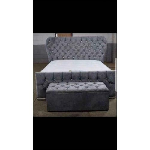 Wingback beds on sale