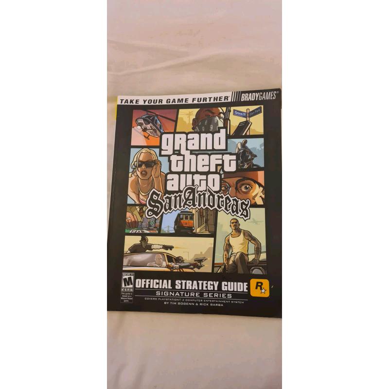 Grand theft auto san andreas game guide