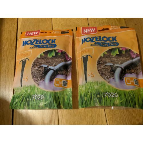 10 Hozelock Easy Drip Pegs