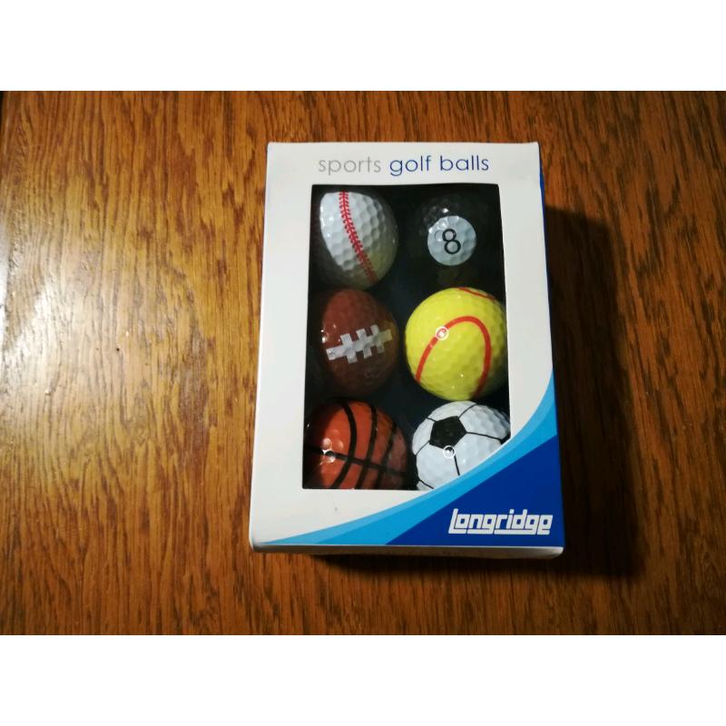 Novelty golf balls
