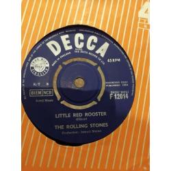 Little Red Rooster/Off The Hook - Rolling Stones 7" single (Decca 1964 F 12014)