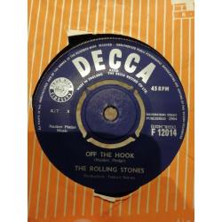 Little Red Rooster/Off The Hook - Rolling Stones 7" single (Decca 1964 F 12014)